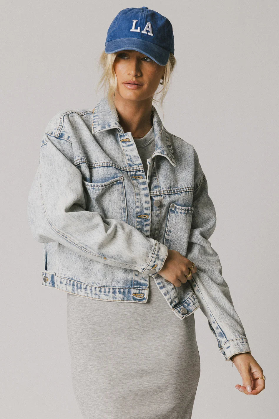Jill Light Wash Denim Jacket FINAL SALE