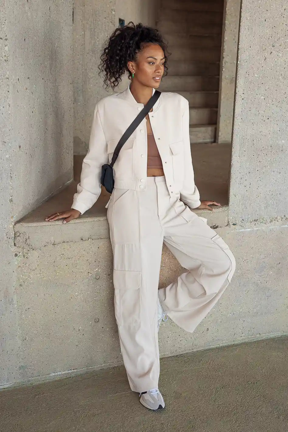 Jocelyn Jacket in Cream FINAL SALE