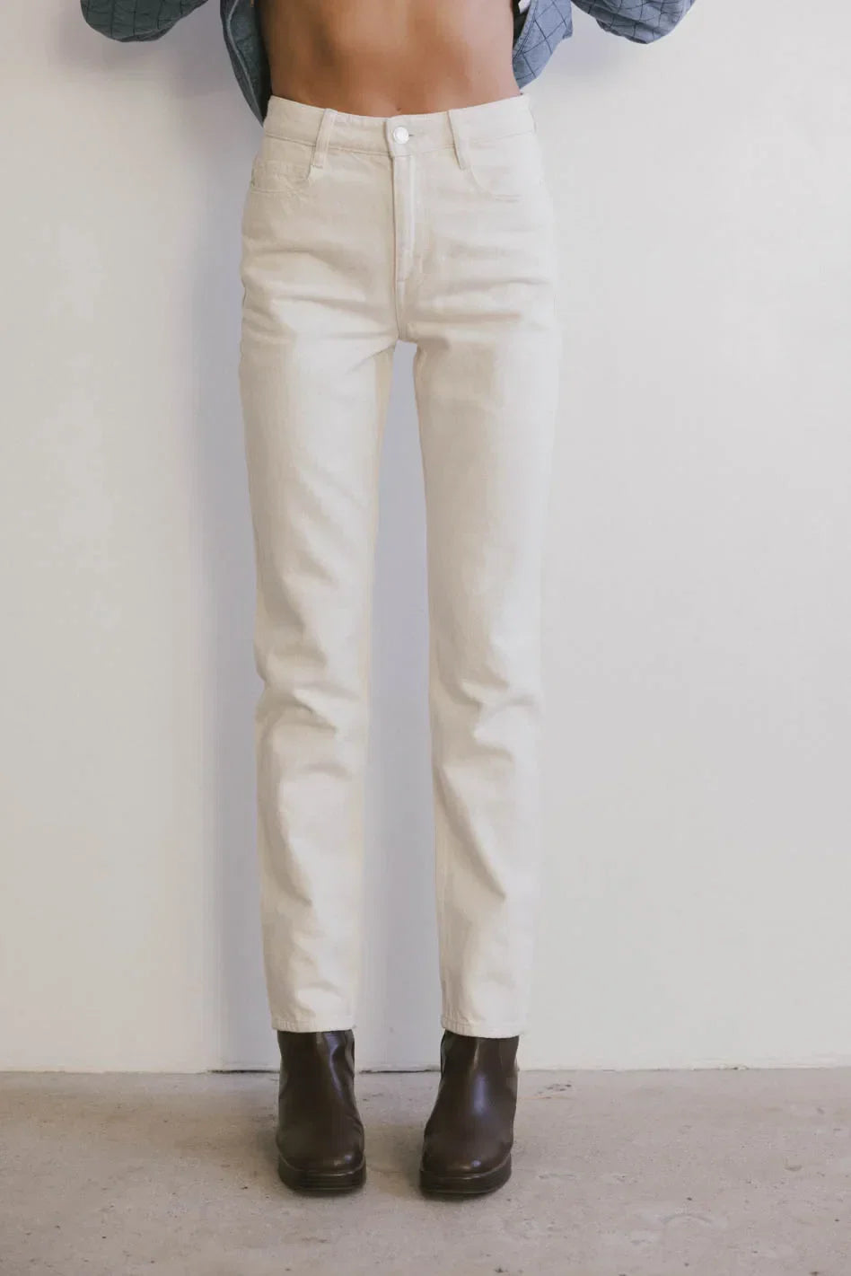 Frank and Oak Cyndi Straight Leg Jeans FINAL SALE