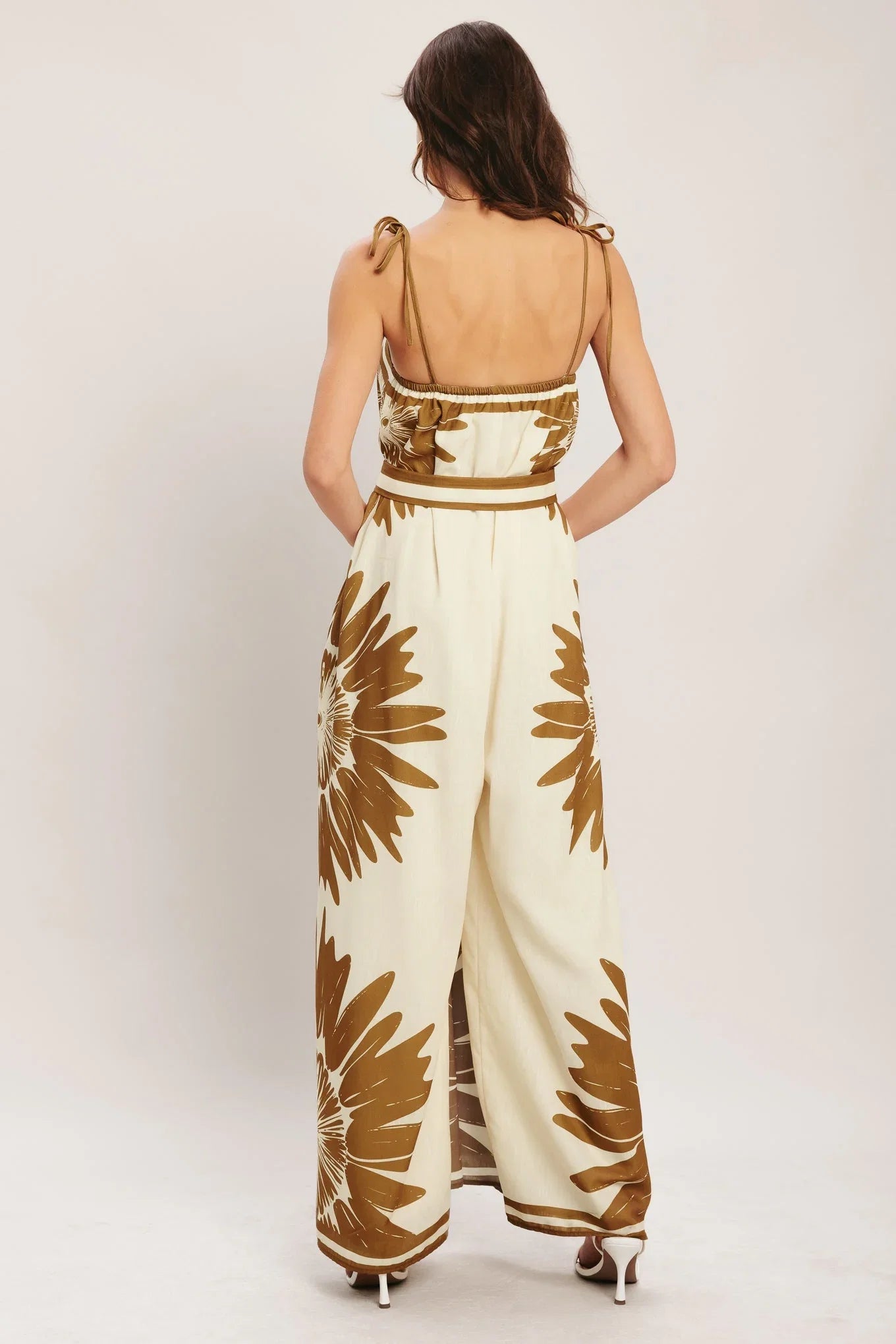 DESERT SUNBURST WIDE LEG JUMPSUIT