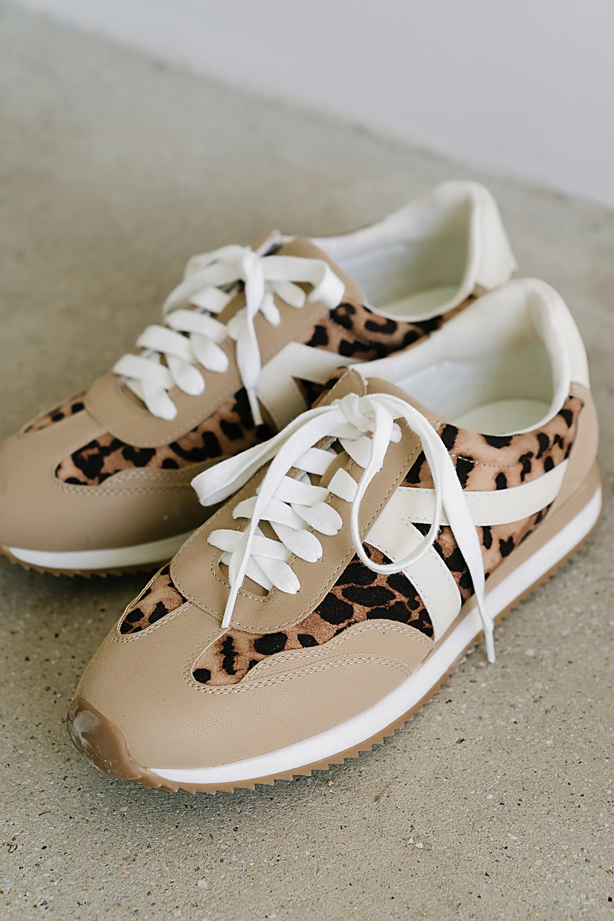 Ginny Leopard Sneakers FINAL SALE