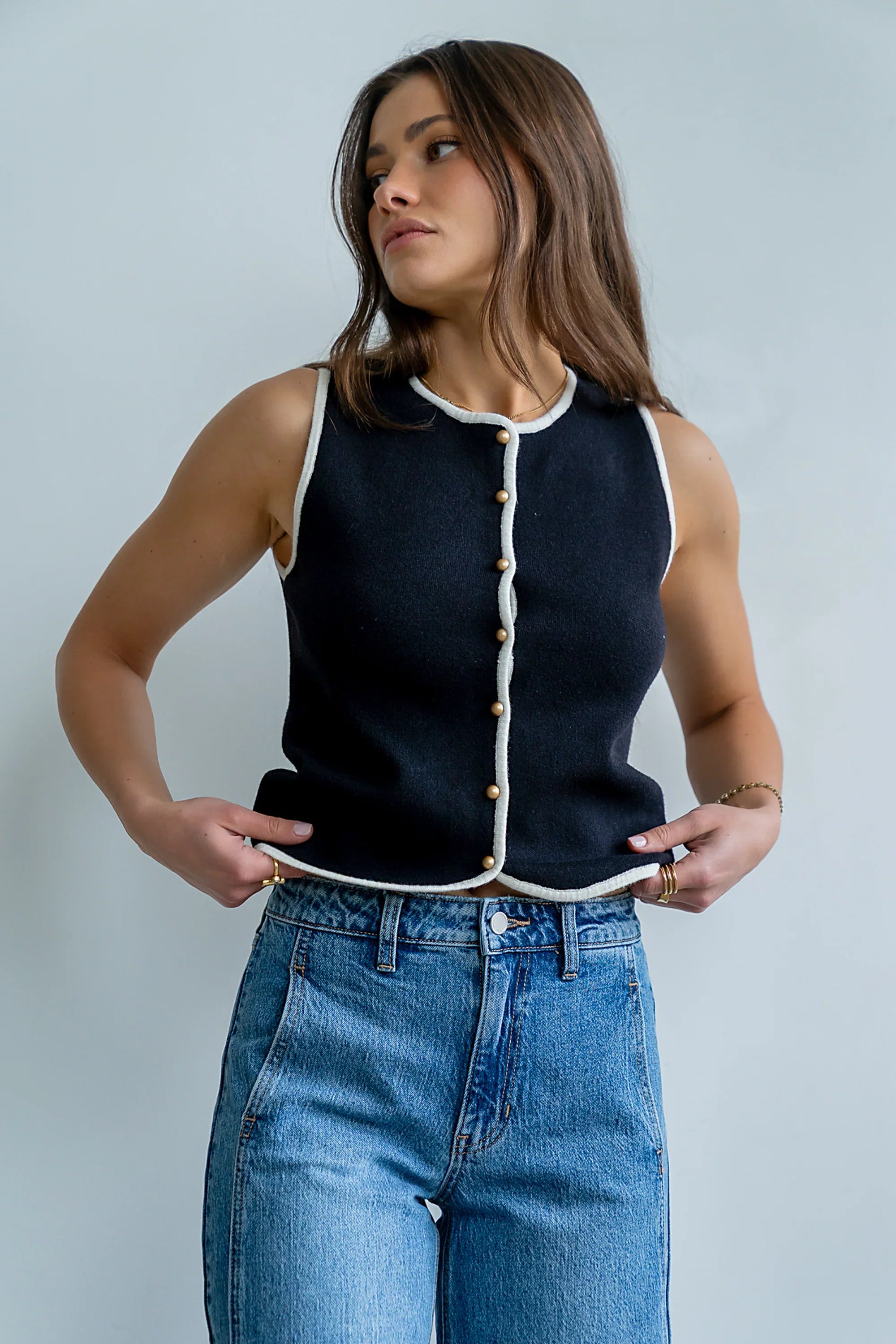 Tula Contrast Top