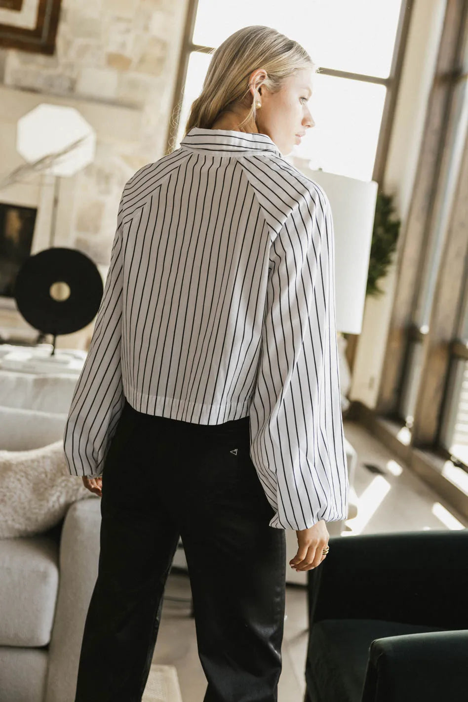 Wynn Striped Button Up FINAL SALE
