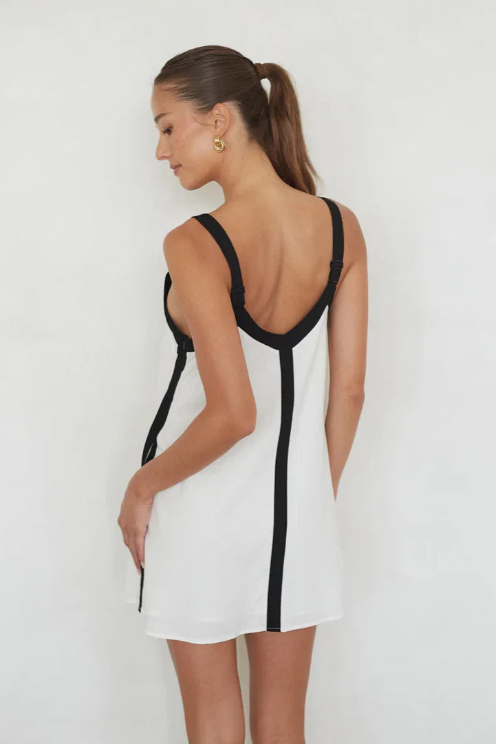 Oak Shift Mini Dress