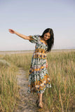 Ainoa Abstract Midi Dress FINAL SALE