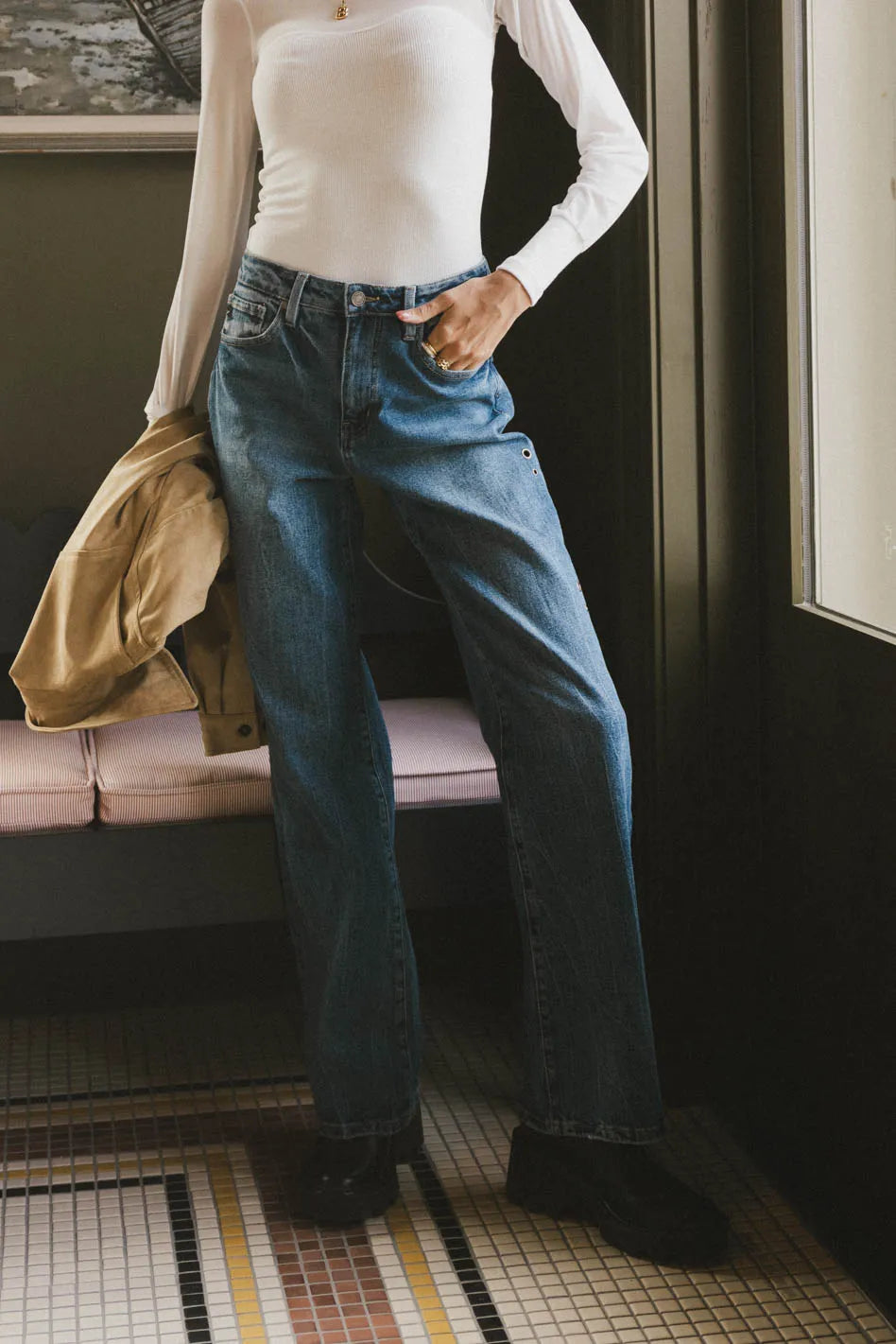 Ethan Grommet Jeans FINAL SALE
