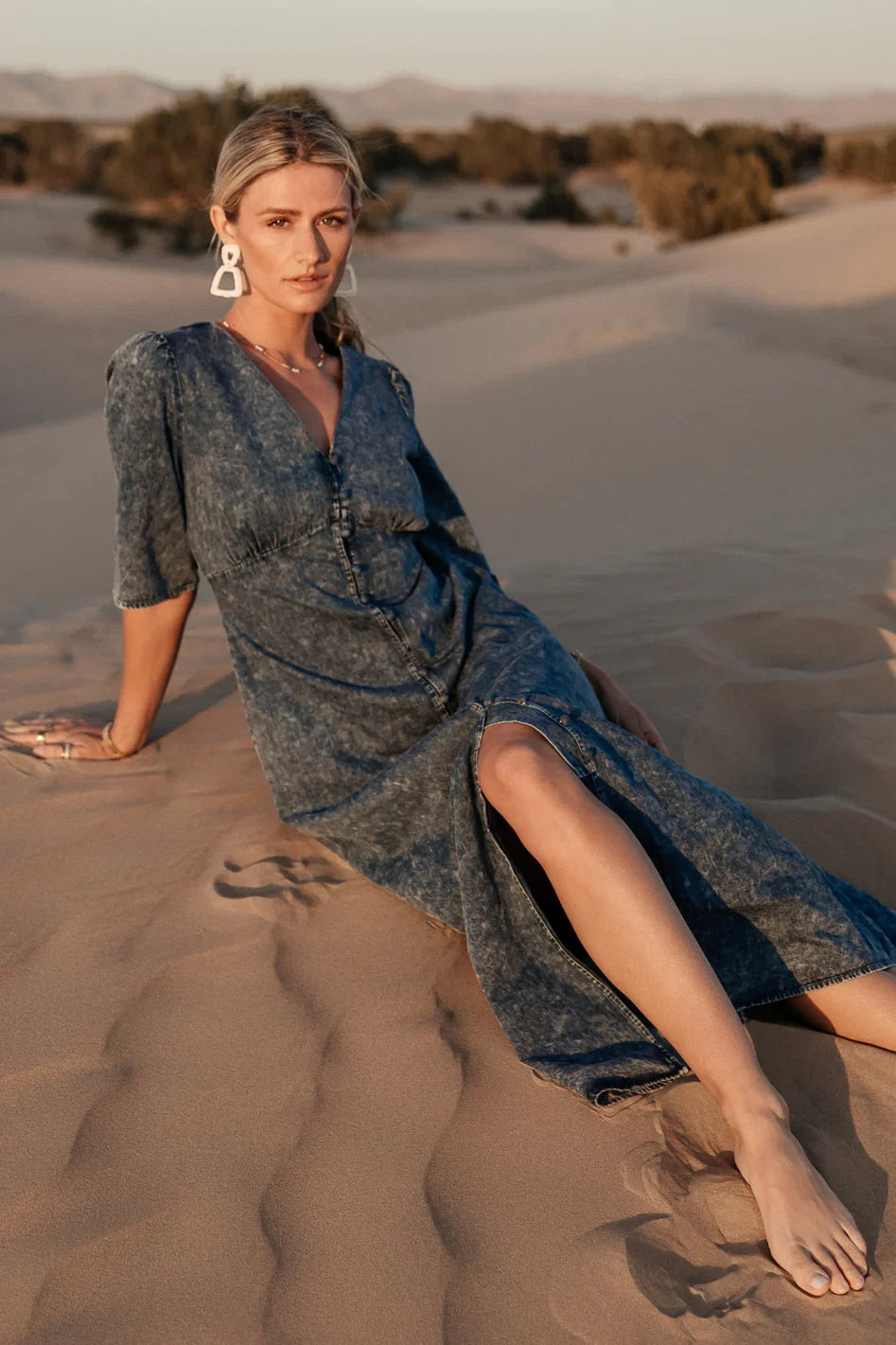 Alayna Button Up Dress FINAL SALE