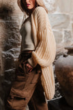 Palmer Long Cardigan in Cream FINAL SALE