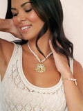 Sand Dollar Adjustable Bracelet