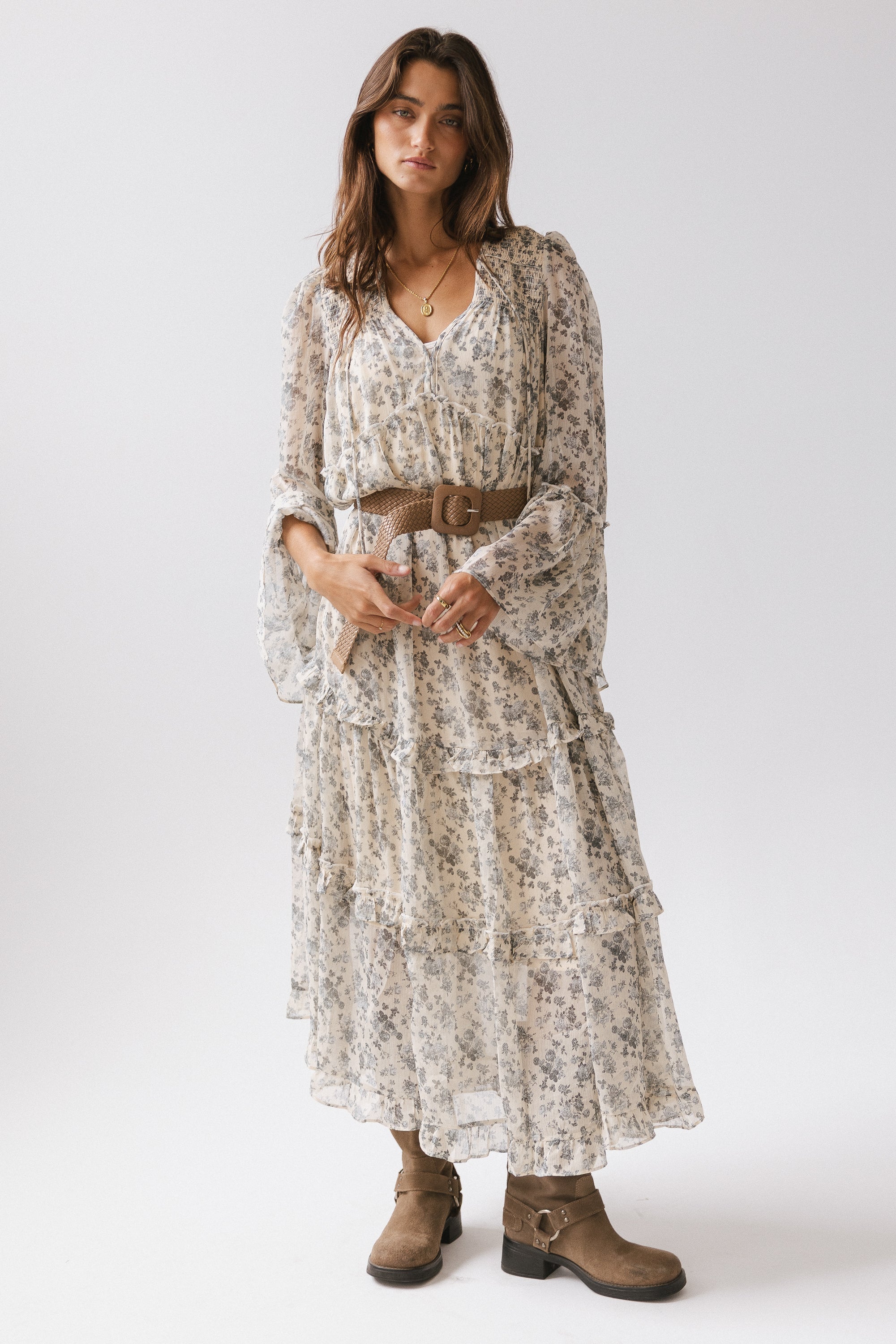 Luna Floral Maxi Dress FINAL SALE