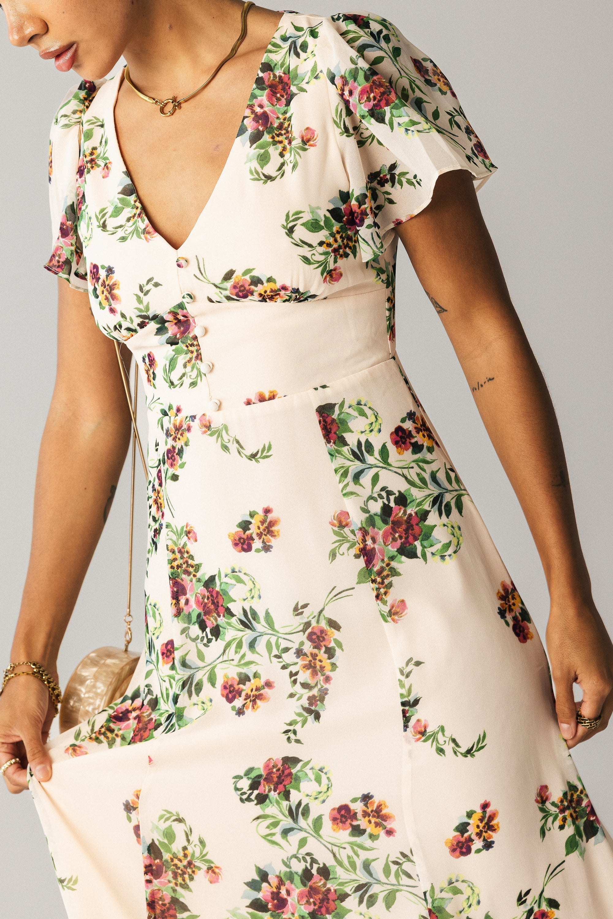 Melissa Floral Maxi Dress FINAL SALE
