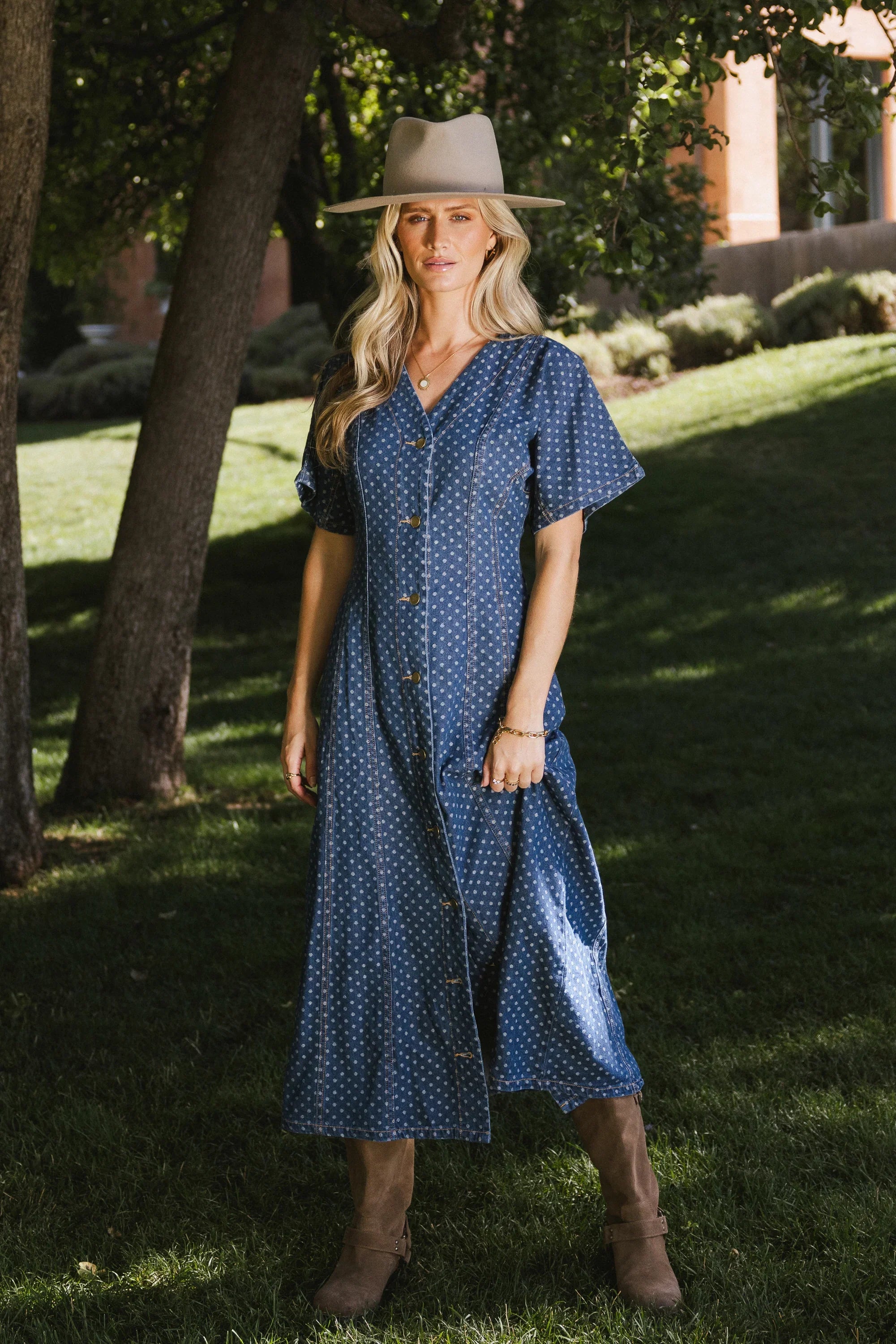 Otis Polka Dot Maxi Dress FINAL SALE