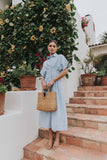 Collins Maxi Dress in Blue