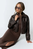 Brandi Maxi Dress in Brown