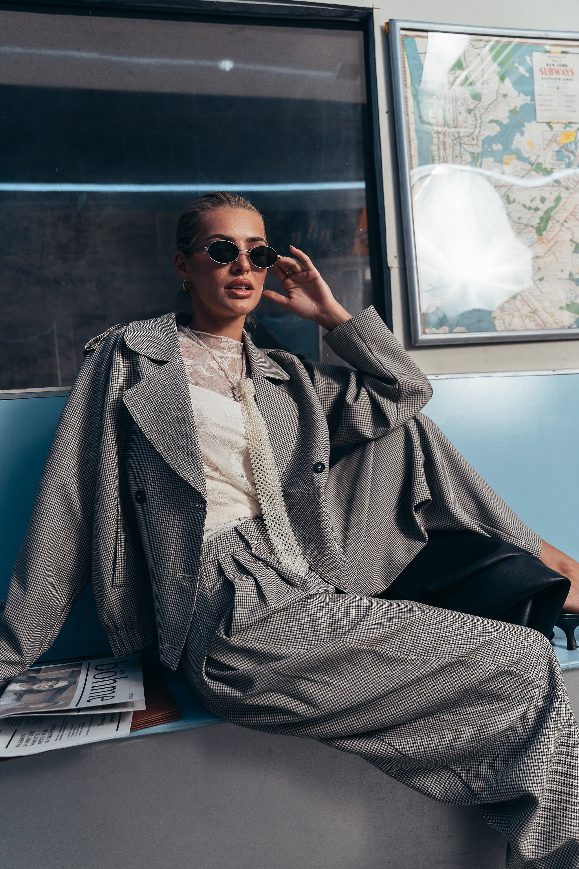 Abby Cropped Trench Coat