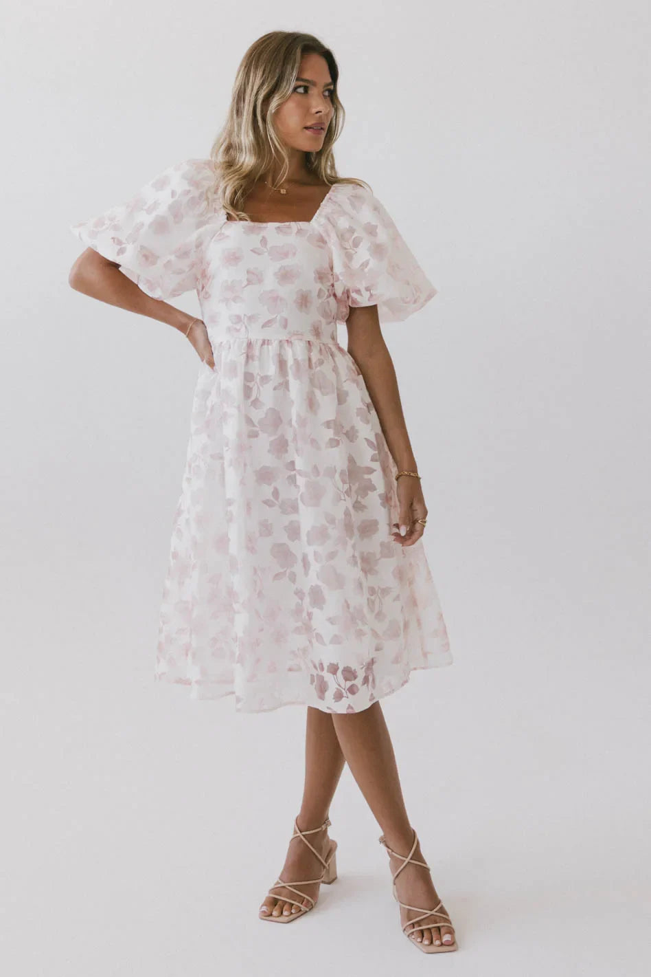 Beckett Floral Midi Dress FINAL SALE