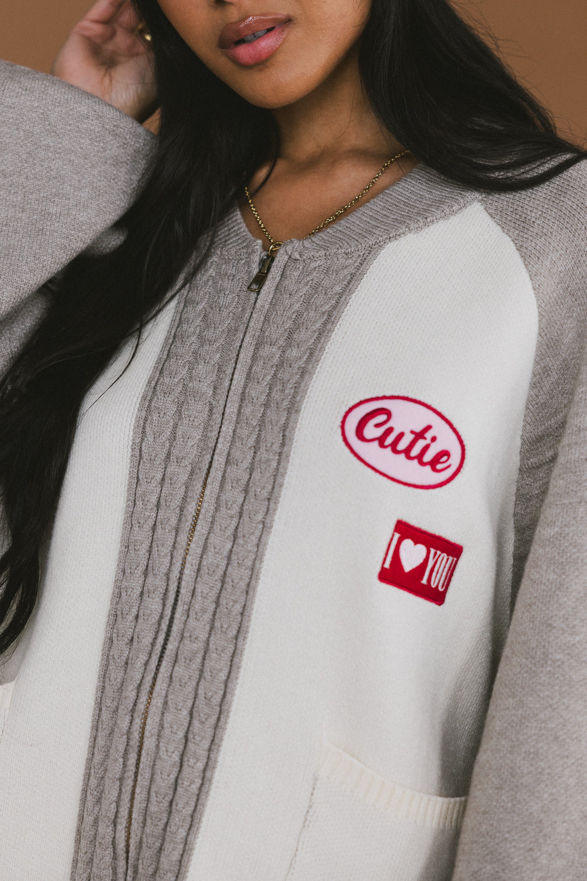 Paula Oversized Jacket in Grey