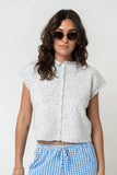 Percey Knit Cardigan in Grey