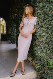 Alix Polka Dot Maxi Dress