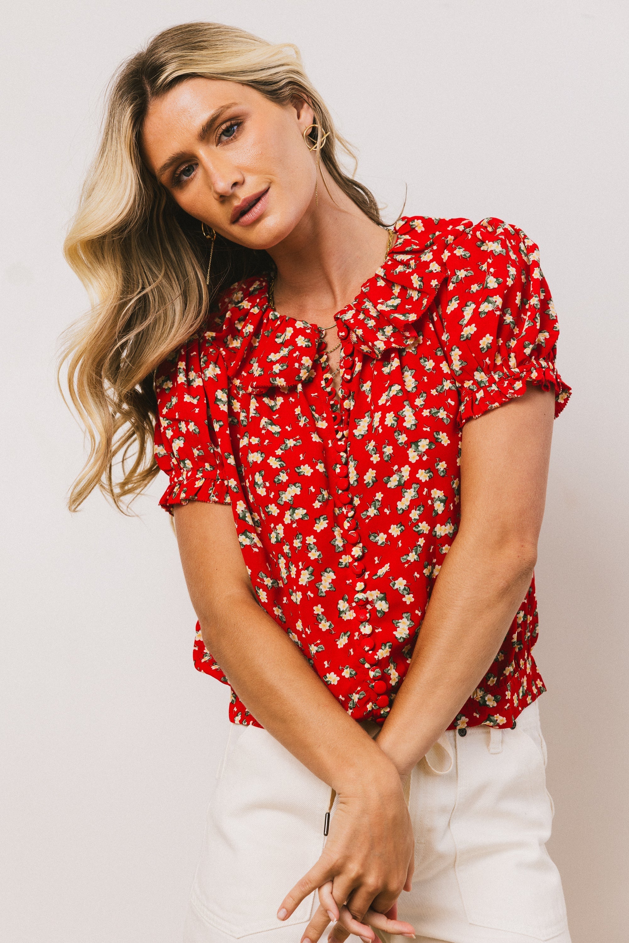 Bennie Collared Blouse