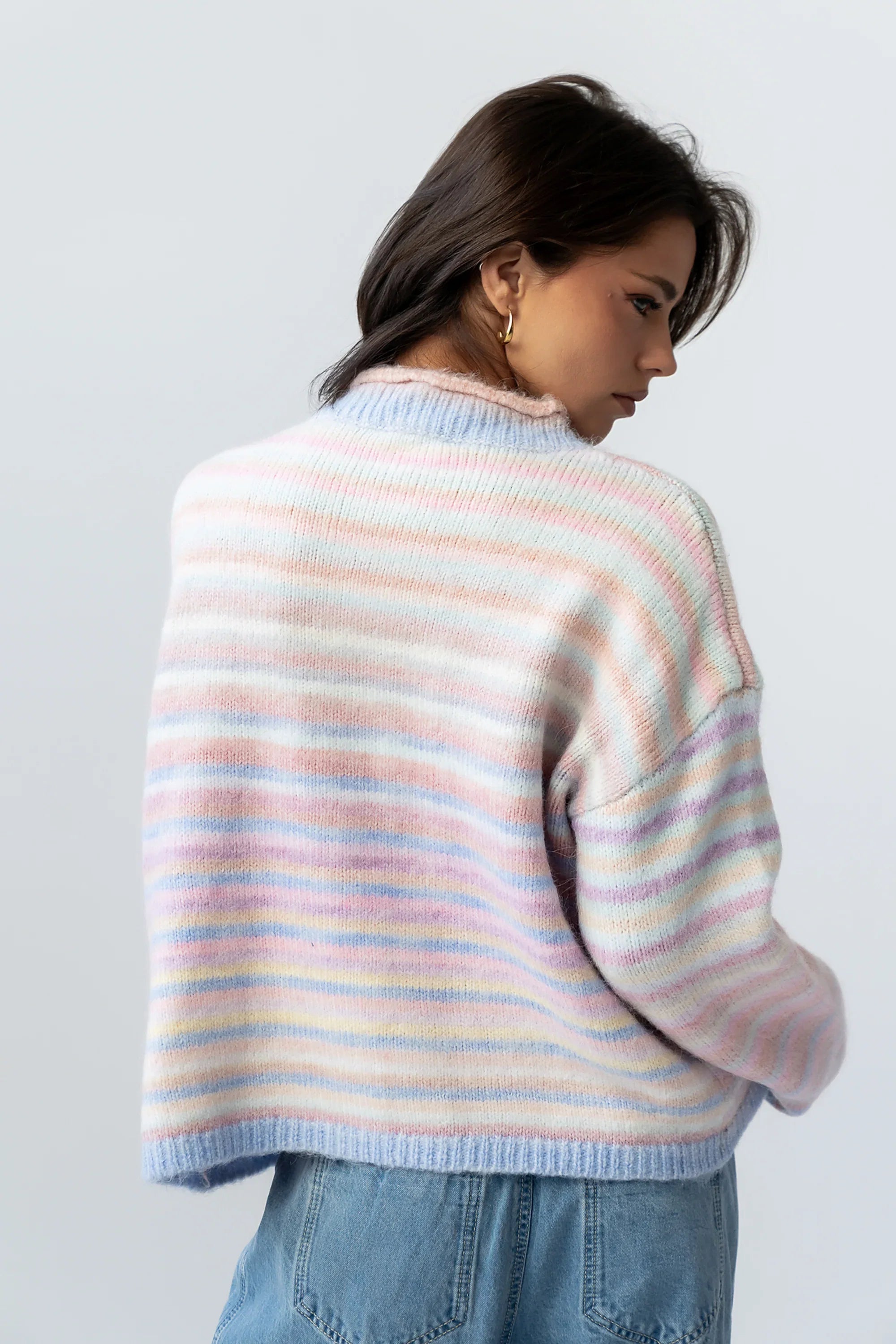 Emmy Knit Cardigan in Pink