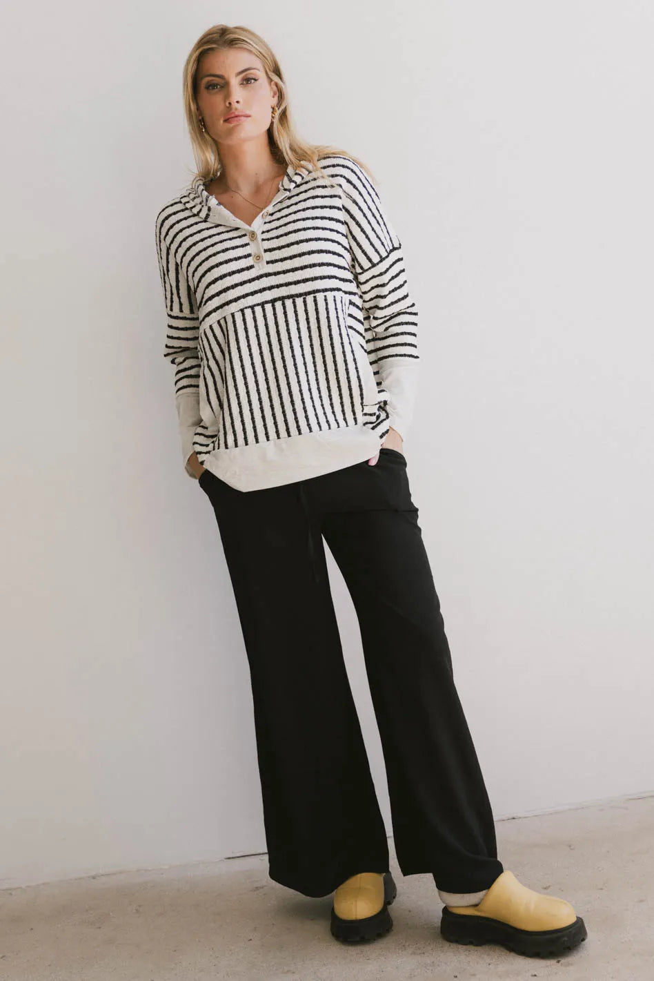 Austin Striped Hoodie FINAL SALE