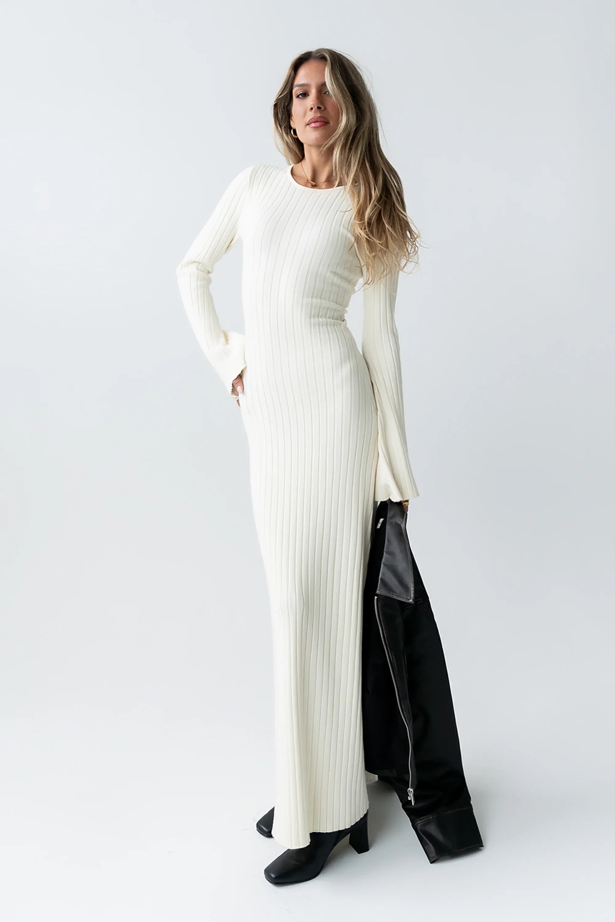 Torrey Maxi Dress in Cream