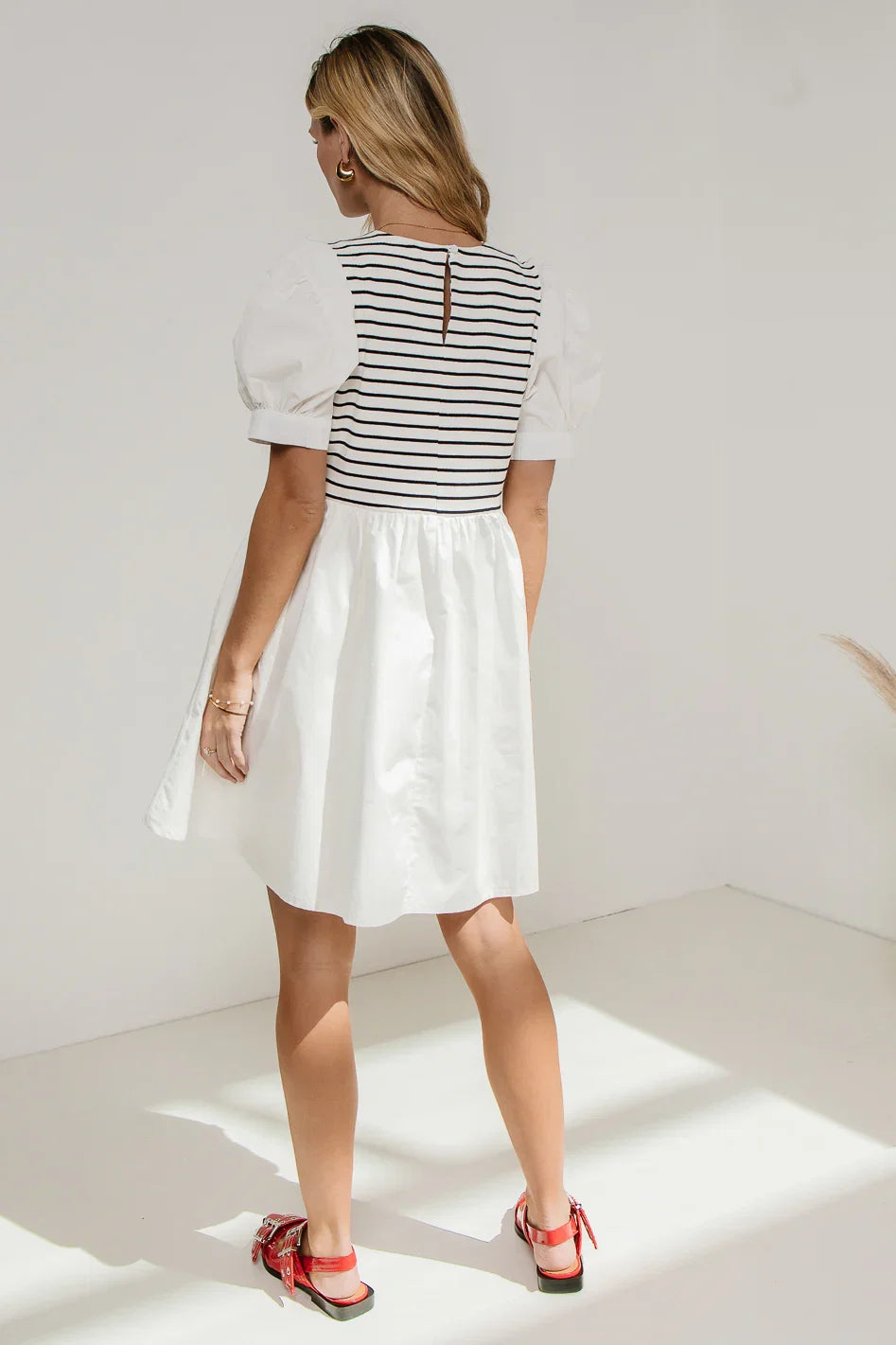 Virginia Puff Sleeve Mini Dress FINAL SALE