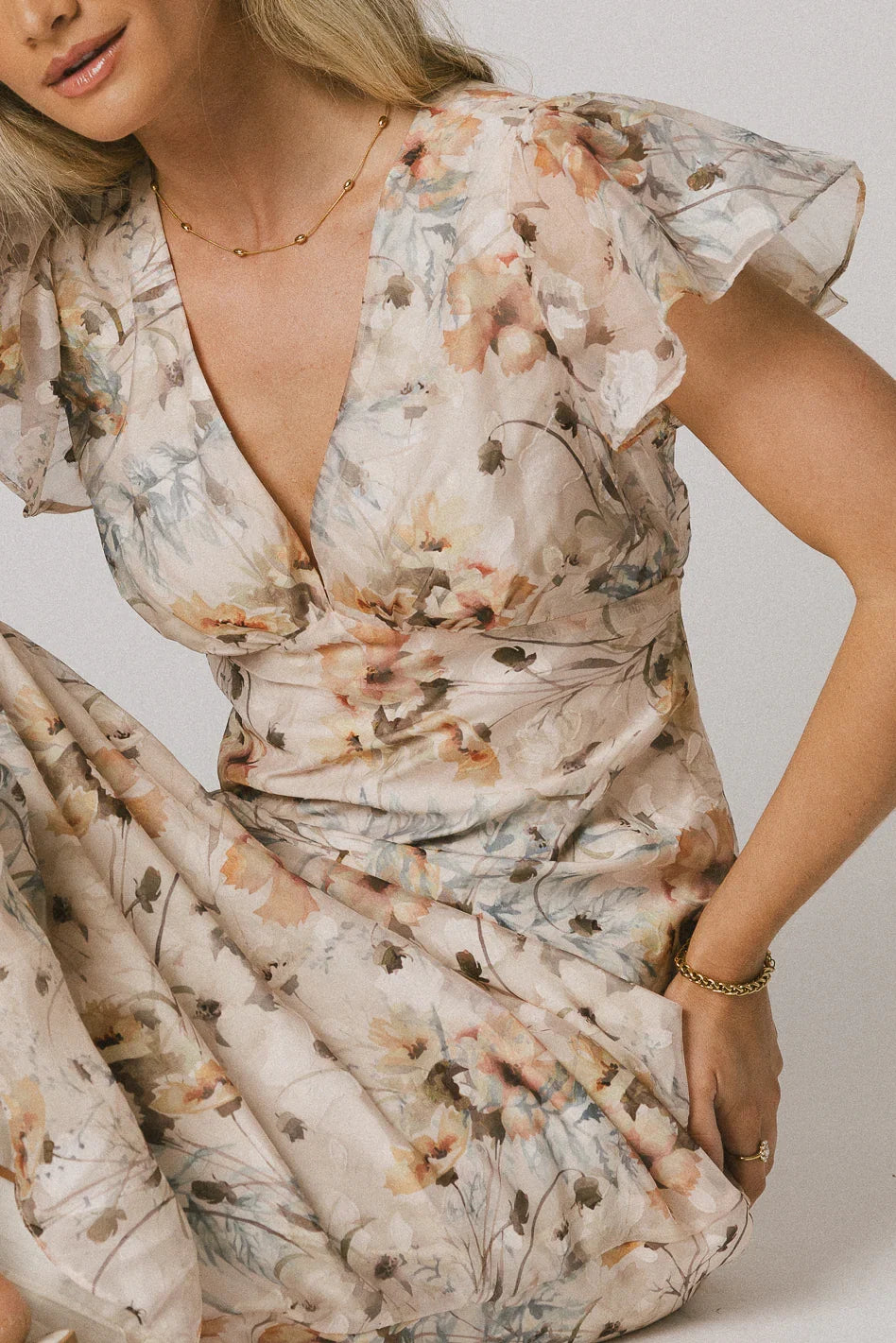 Libbie Floral Maxi Dress FINAL SALE