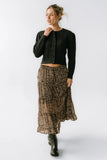 France Knit Cardigan in Charcoal FINAL SALE