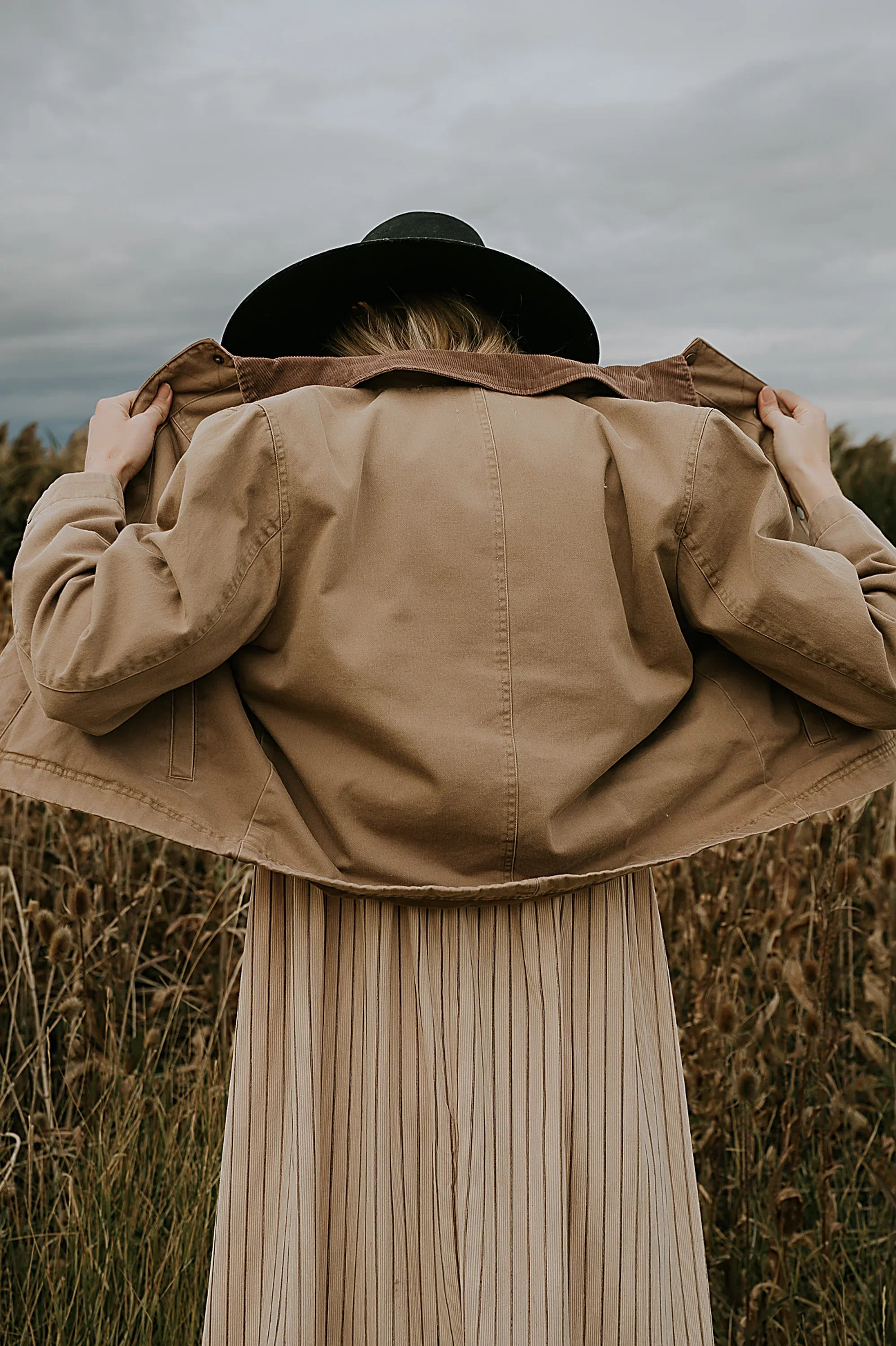 Roman Chore Jacket in Taupe