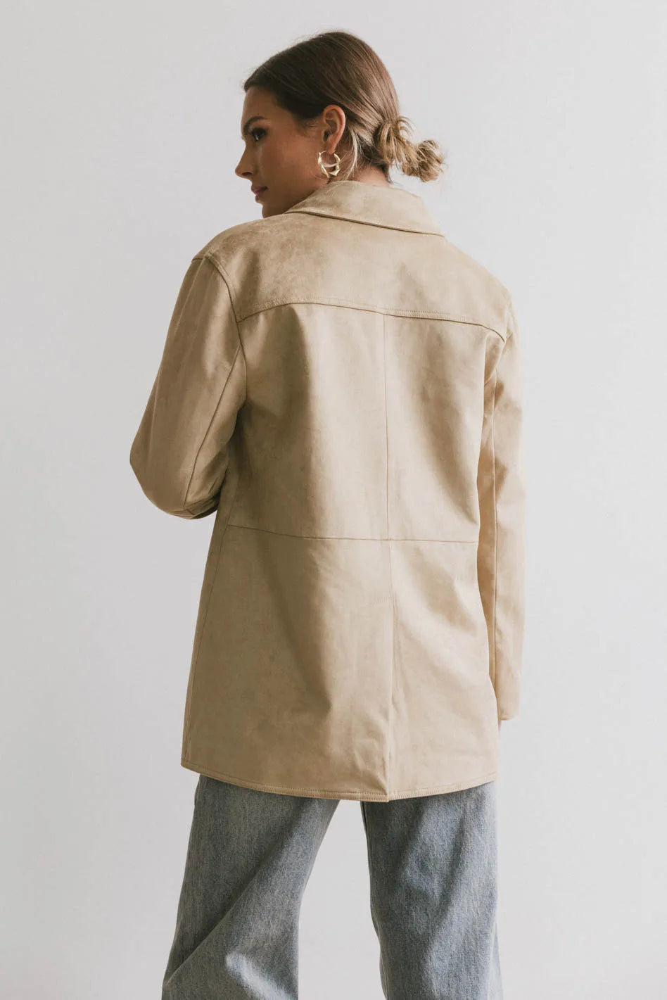 Renly Suede Blazer FINAL SALE