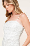FOREVER YOURS WHITE LACE BRIDAL JUMPSUIT