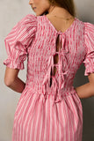 Liana Bow Tie Mini Dress FINAL SALE