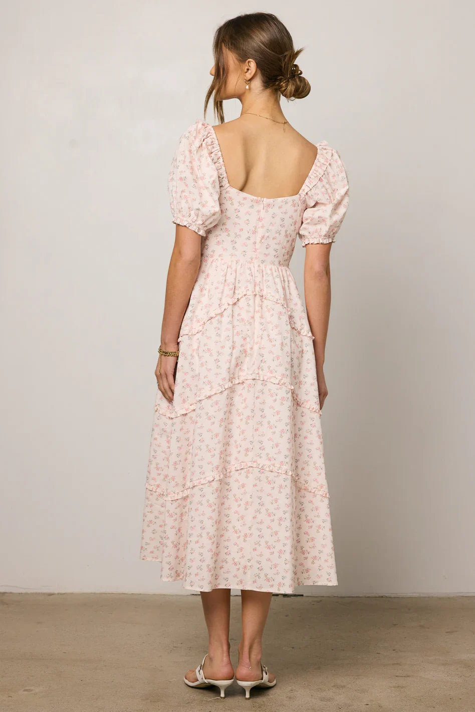Jamie Floral Midi Dress FINAL SALE