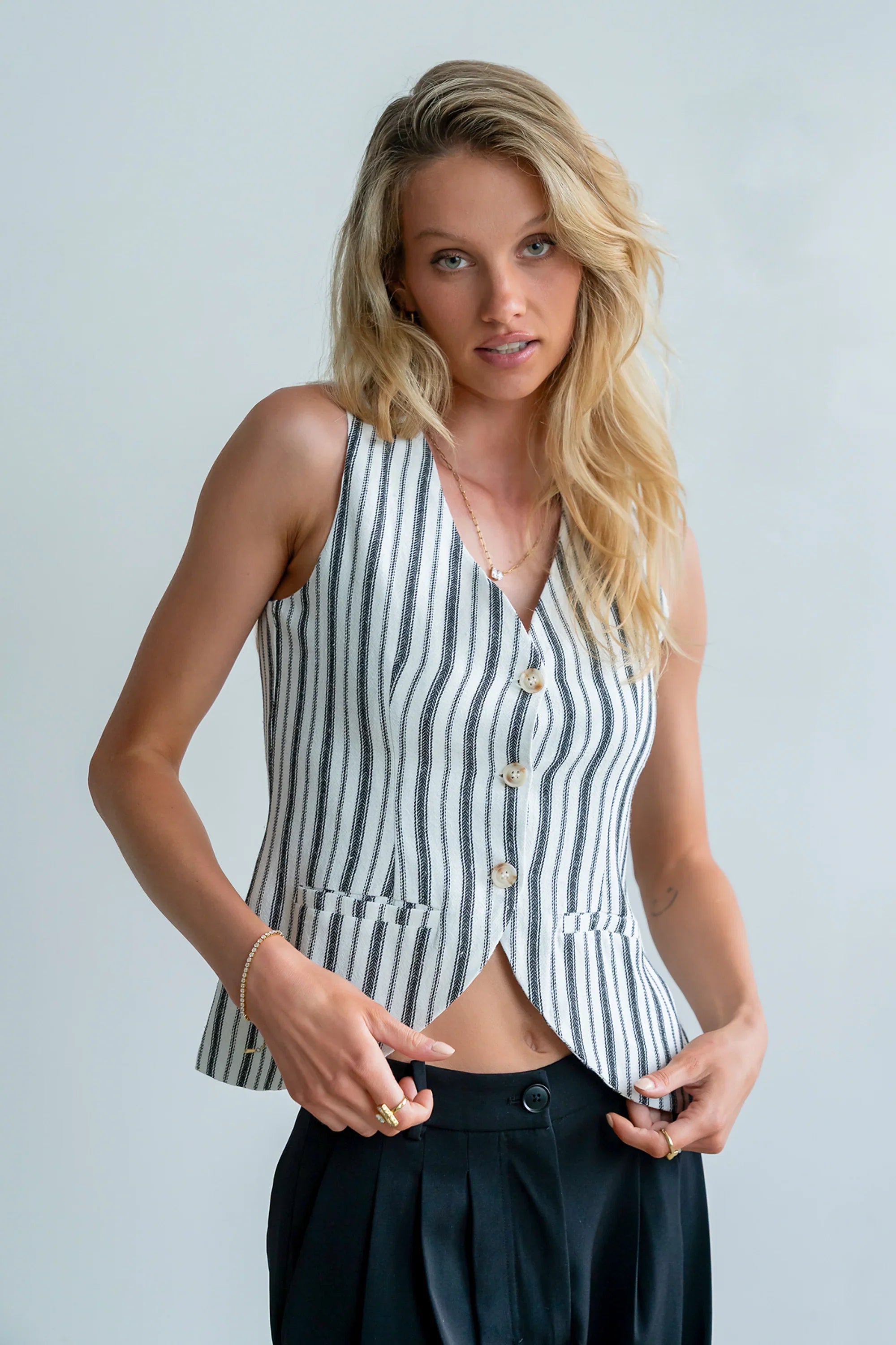 Lucy Vest in Black