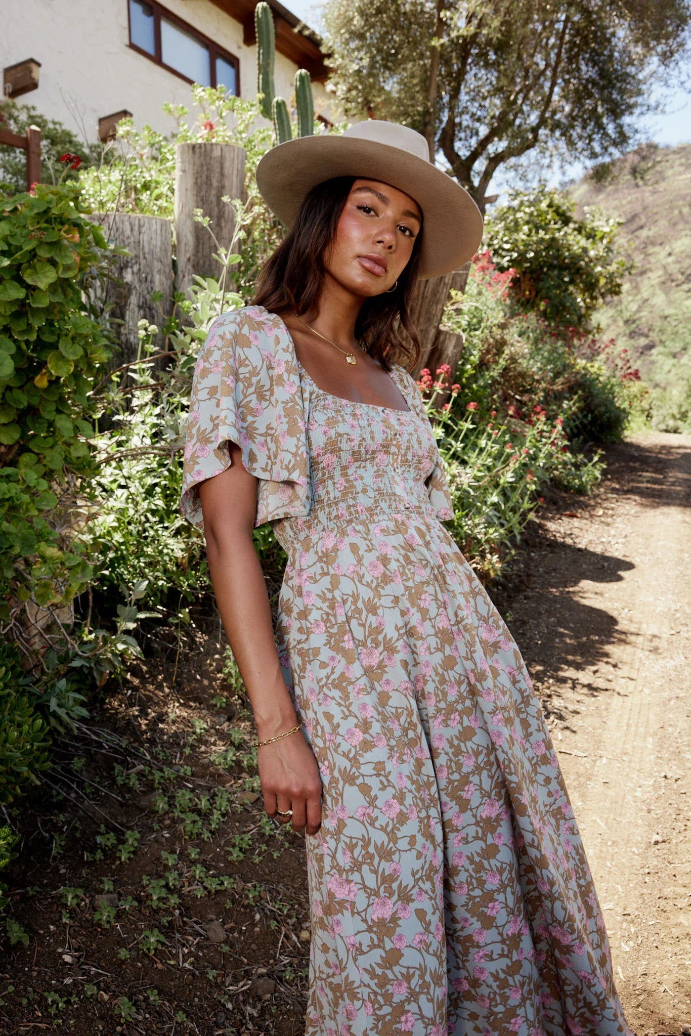 Yuna Floral Maxi Dress FINAL SALE