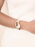 Open Abstract Cuff Bracelet