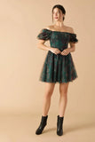 BE GOOD TO ME WOVEN ORGANZA DRESS FINAL SALE