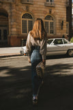 Heather Denim Maxi Skirt FINAL SALE