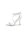 Elegant Single Strap Pearl Beaded Wedding Shoes
