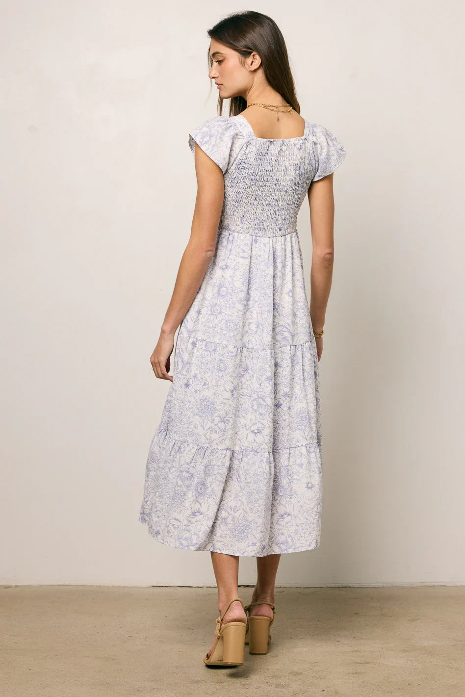 Jenny Floral Midi Dress FINAL SALE