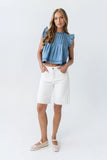 Kenna Pleated Blouse