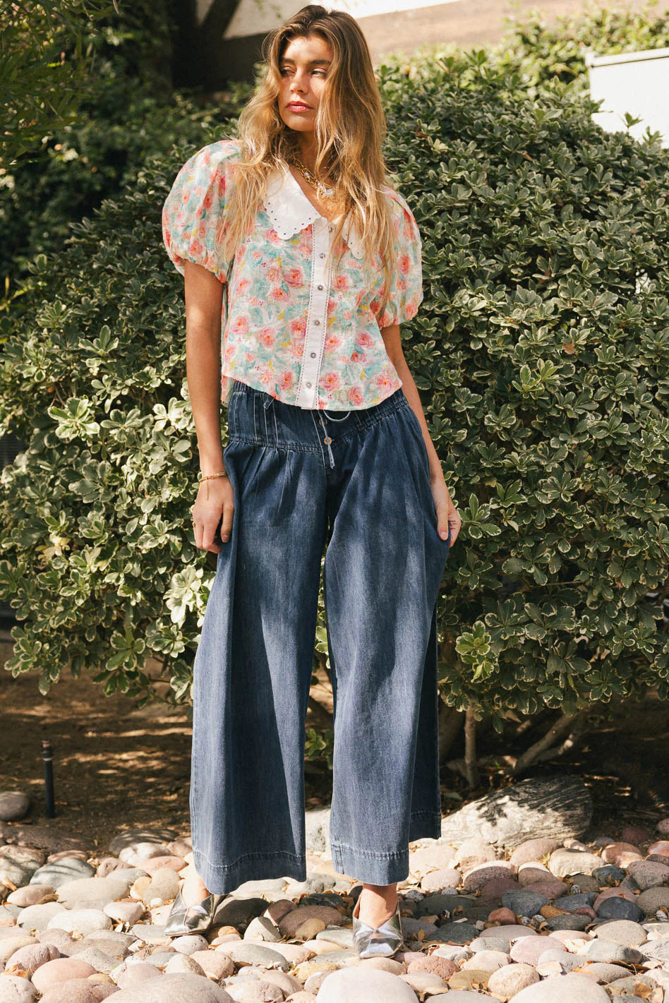 Neiko Floral Top FINAL SALE