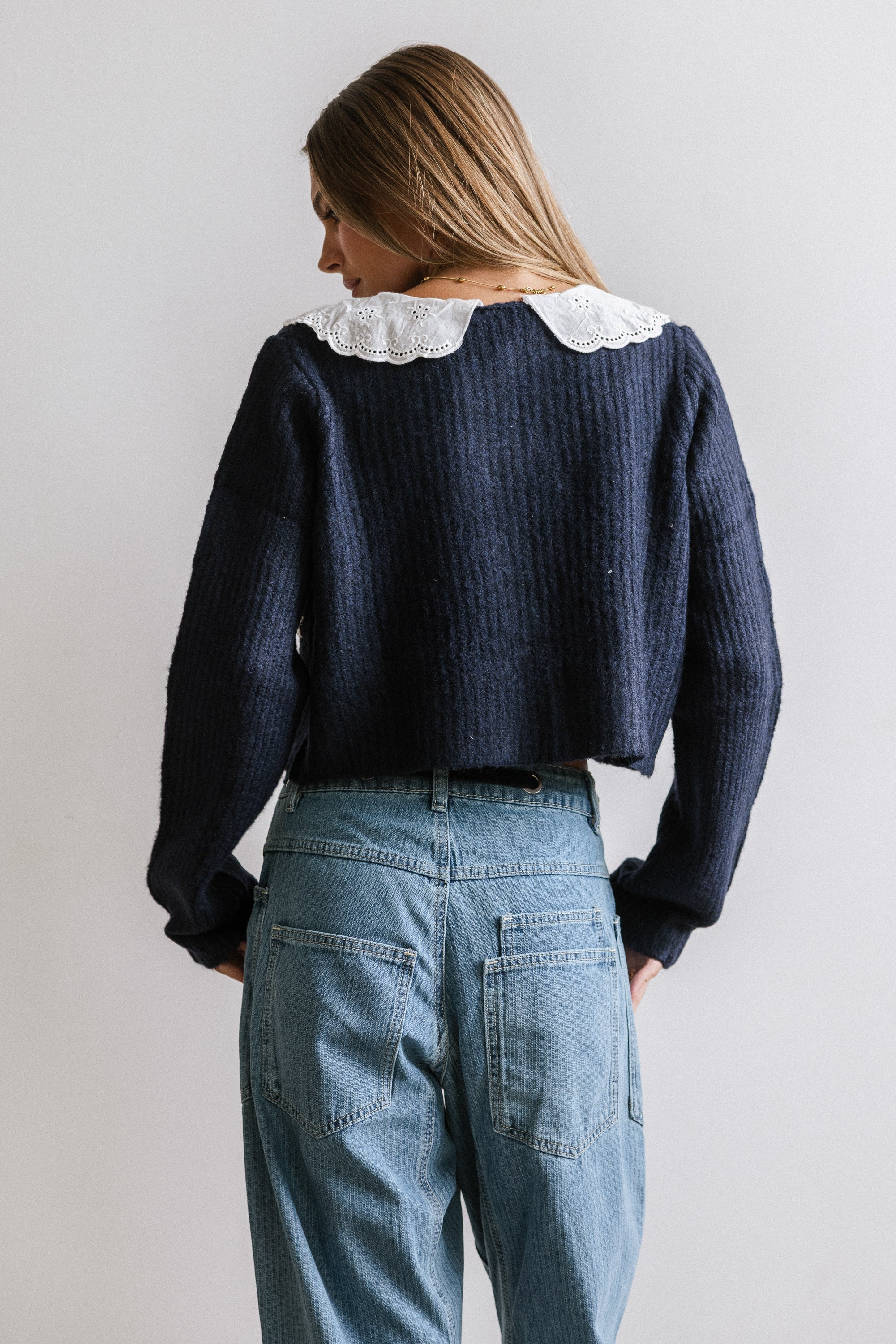 Ricky Embroidered Cardigan FINAL SALE