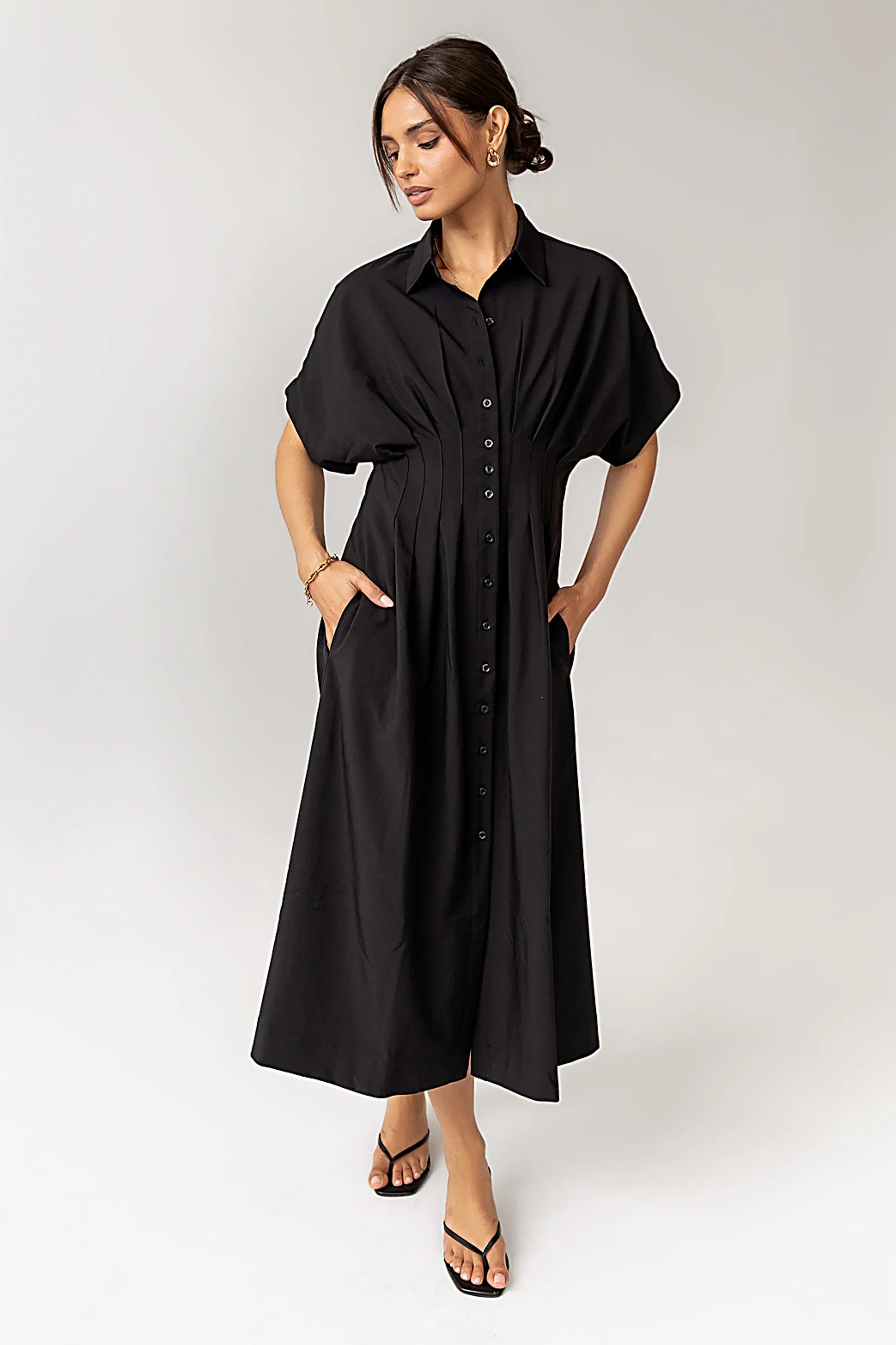 Collins Maxi Dress in Black