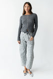 Hellen Knit Cardigan in Charcoal