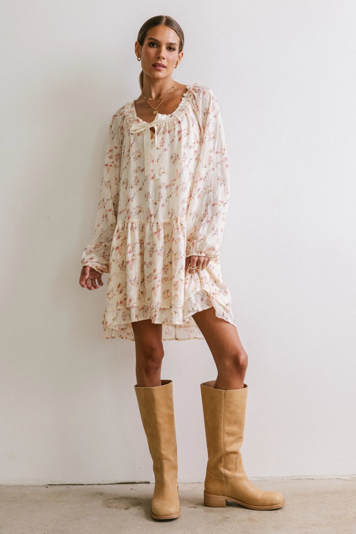 Tallie Floral Knee Length Dress FINAL SALE
