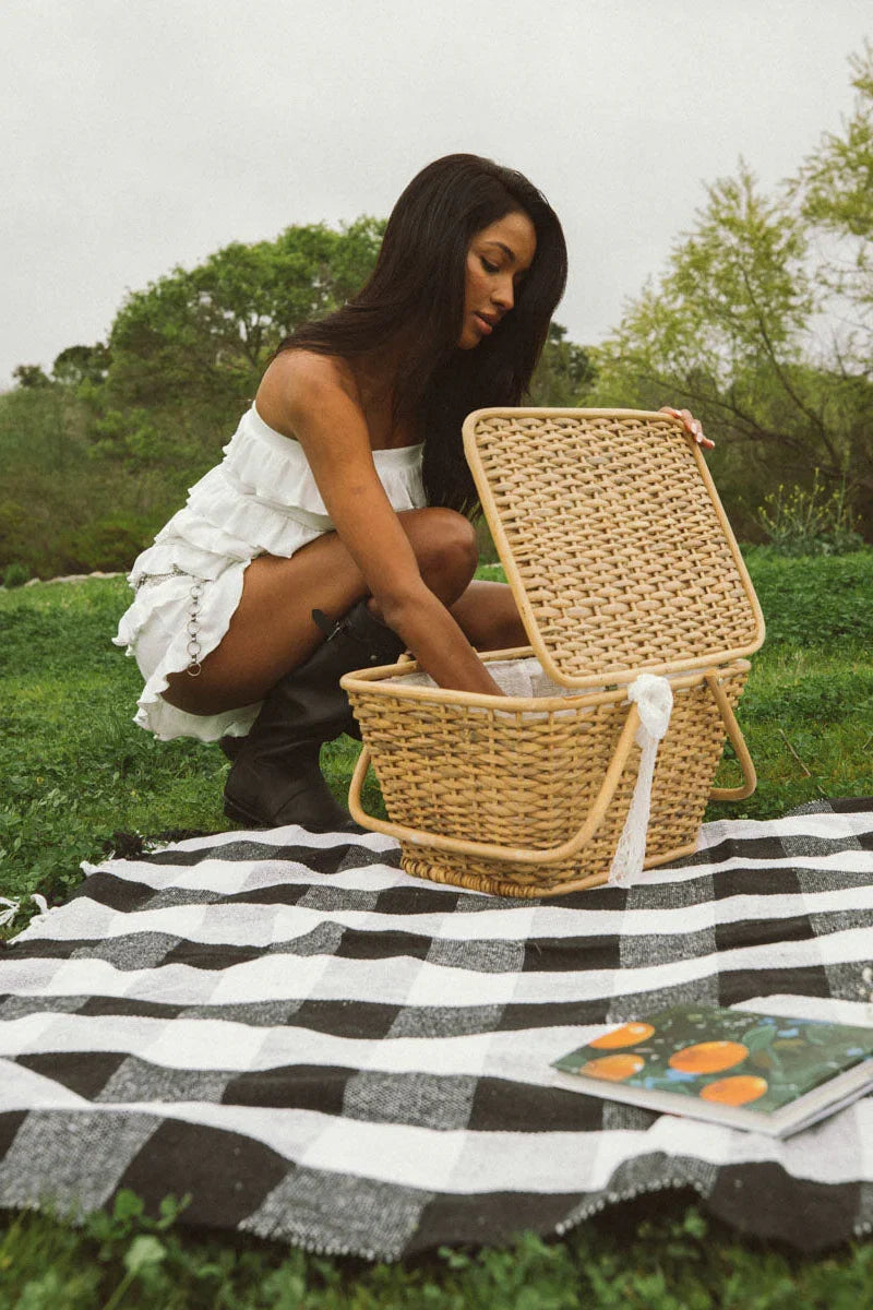 April Tiered Ruffle Romper