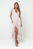 Mindy Plaid Maxi Dress